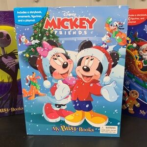 Disney Mickey & Friends My Busy Books - Red, Blue, White